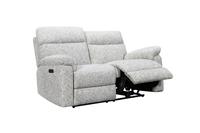 Lazzaro Power Recliner 2 Seater Sofa Odyssey Frost Lazzaro Power Recliner 2 Seater Sofa Odyssey Frost