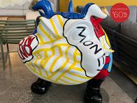 Deco Figurine Graffiti Dog - Clearance Limerick