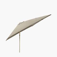 Champagne Glow Garden Parasol and Base