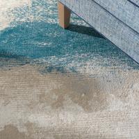 Maxell MAE06 Ivory Teal Rug Maxell MAE06 Ivory Teal Rug