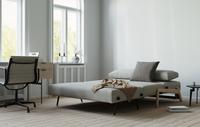 Selena 2 Seater Fabric Sofa Bed Grey