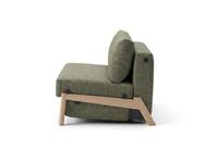 Selena 2 Seater Fabric Sofa Bed Olive Green