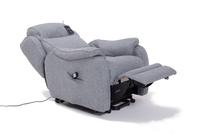 Boston Power Rise and Recline Armchair Grey