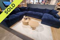 Celeste Corner Chaise Sofa Group - Clearance Cork
