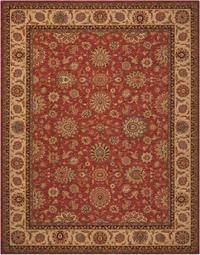 Living Treasures Rug LI05 Rust Living Treasures Rug LI05 Rust