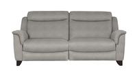 image of parker and knoll manhattan 2 seater static sofa against a white background