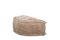 Fable Lounge Chair and Stool Bundle - Glam Block Sand