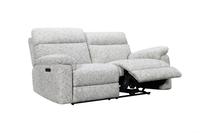 Lazzaro Power Recliner 3 Seater Sofa Odyssey Frost Lazzaro Power Recliner 3 Seater Sofa Odyssey Frost