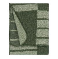 Harlech Woven Reversible Moss Throw Blanket