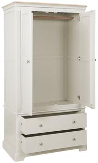 Mayra 2 Drawer Double Wardrobe