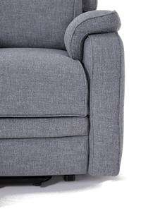 Boston Power Rise and Recline Armchair Grey