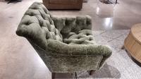 Amble Fabric Chair Green - Clearance Cork