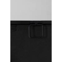 Brick Black Wall Mirror