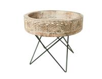 Folk Side Tables Set of 2 Folk Side Tables Set of 2
