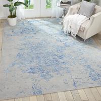 Silk Shadows SHA18 Grey Blue Rug Silk Shadows SHA18 Grey Blue Rug