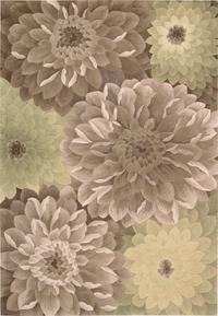 Tropics Rug TS11 Taupe/Green Tropics Rug TS11 Taupe/Green