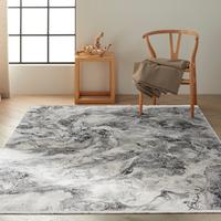 Calvin Klein Balian CK55 Silver Black Rug