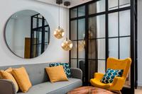 Spherical Amber Glass Ceiling Pendant Spherical Amber Glass Ceiling Pendant