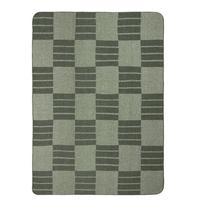 Harlech Woven Reversible Moss Throw Blanket