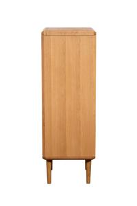 Remington 5 Drawer Tall Chest with Mirror