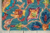 Vibrant VIB08 Teal Rug