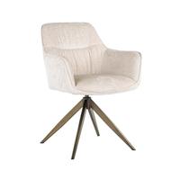 Alida Velvet Swivel Chair
