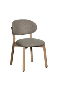 Malvito Grey Fabric Dining Chair