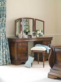 image of a vanity set in a bedroom