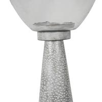 Iron Hammered Glass Hurricane 140cm Iron Hammered Glass Hurricane 140cm