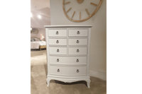 Adriana 8 Drawer Tall Wide Chest Adriana 8 Drawer Tall Wide Chest