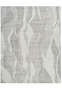 Concept Looms DU147 White/Light Blue Rug