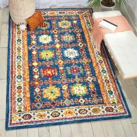 Vibrant VIB09 Navy Rug