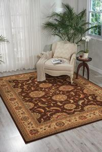 Living Treasures Rug LI04 Brown Living Treasures Rug LI04 Brown
