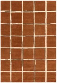 Albany Rug Grid Rust