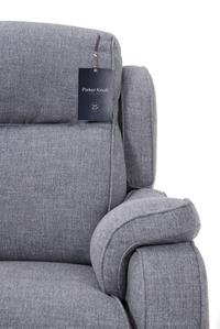 Boston Power Rise and Recline Armchair Grey