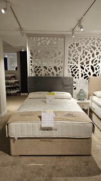 King Koil Superior 5ft Pocket Bed Set - Mattress, Base, Headboard - Clearance Cork