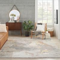 Silk Shadows SHA20 Silver Rug