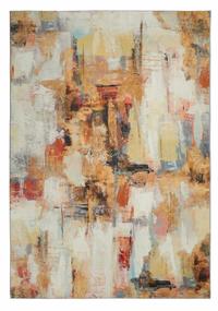 Concept Looms LUX03 Washable Rug Beige Multi