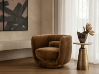 Arken Swivel Chair Bronze
