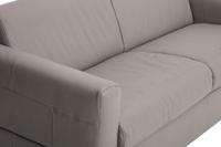 Visconti Leather Sofa Bed - Warm Grey Visconti Leather Sofa Bed - Warm Grey