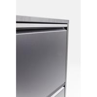 3 Drawer Anthracite Shoe Container