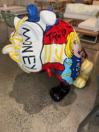 Deco Figurine Graffiti Dog - Clearance Limerick