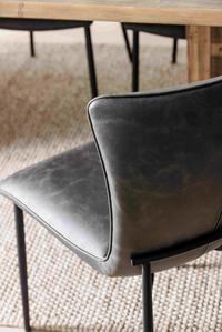 Nantes Dining Chair Dark Grey Nantes Dining Chair Dark Grey