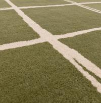 Albany Rug Grid Olive