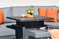 Costa Garden Corner Dining Set with Adjust Table