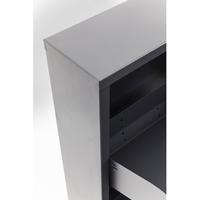3 Drawer Anthracite Shoe Container