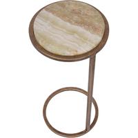 Iota Accent Table Green Onyx