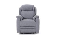 Boston Power Rise and Recline Armchair Grey
