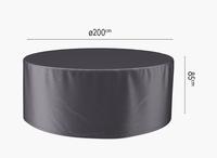 Round Garden Furniture Cover 200x85cm