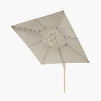 Champagne Glow Garden Parasol and Base